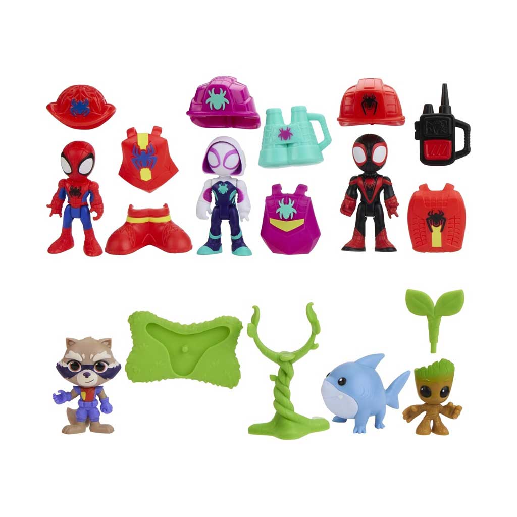 Spidey und seine wunderbaren Freunde: Póki und das Rettungsteam Spielset - Hasbro Bild 2