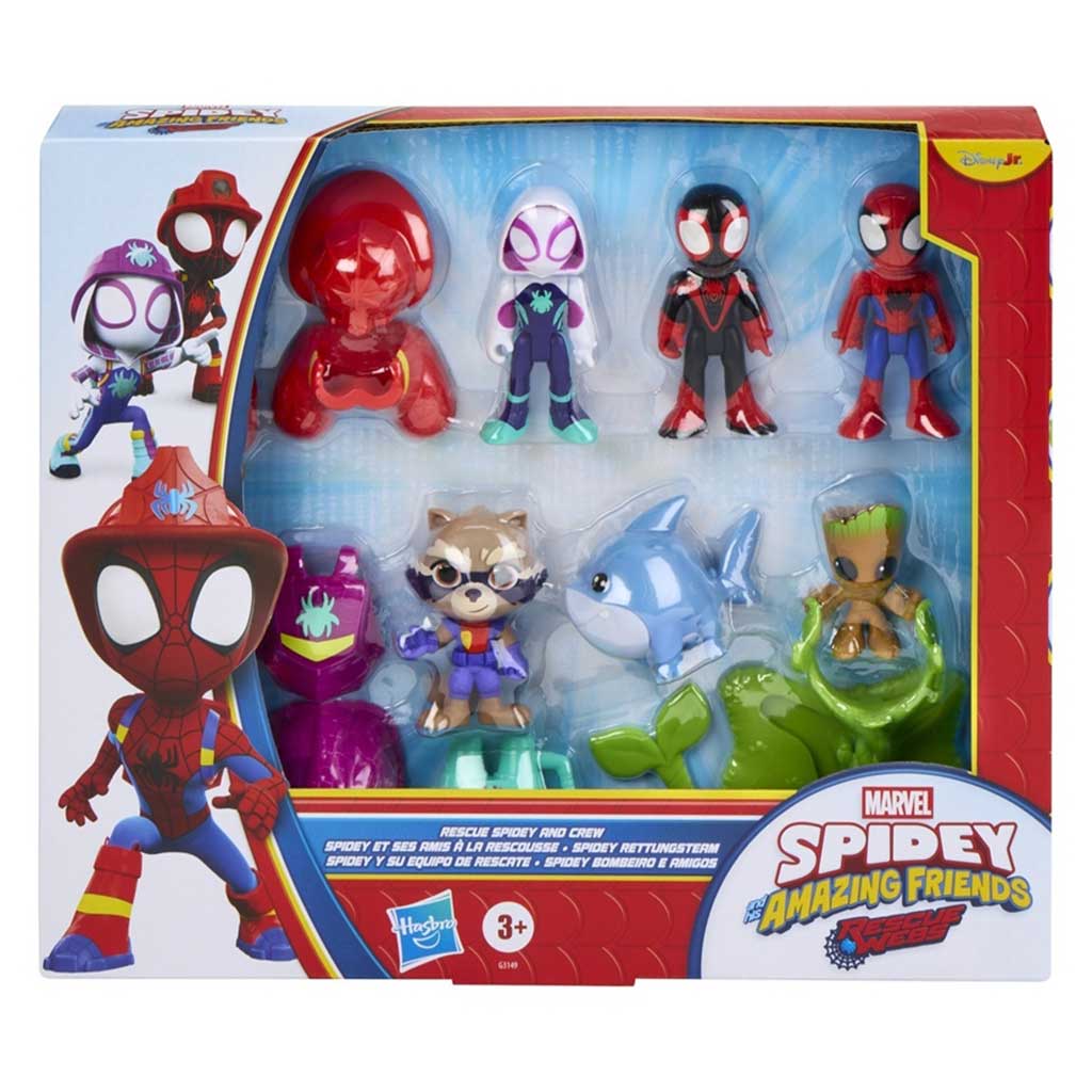 Spidey und seine wunderbaren Freunde: Póki und das Rettungsteam Spielset - Hasbro Bild 1