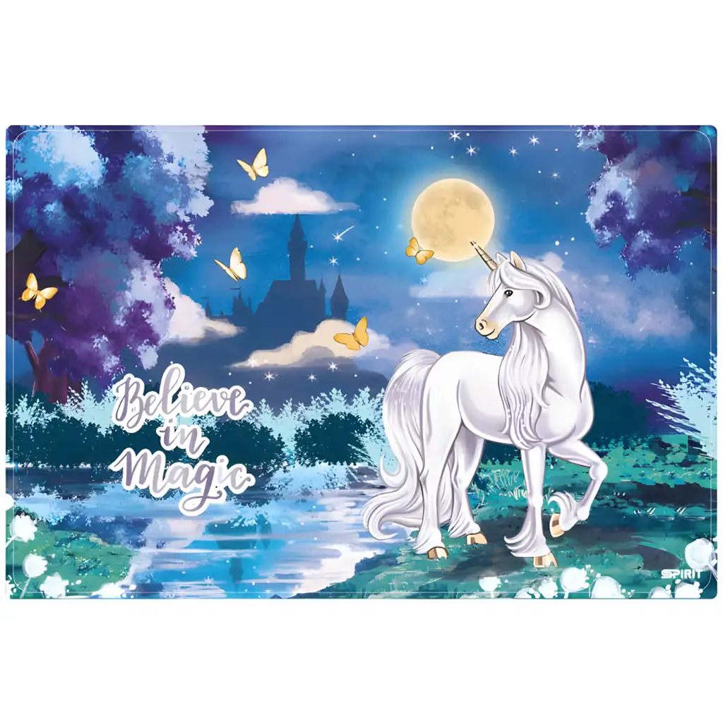 Spirit: Glaube an Magie Einhorn Tischunterlage 60x40cm Bild 1