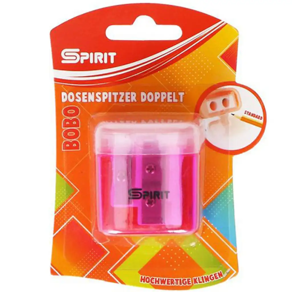Spirit: Bobo 2-Loch Kunststoff-Spitzer in verschiedenen Farben 1er-Pack Bild 2