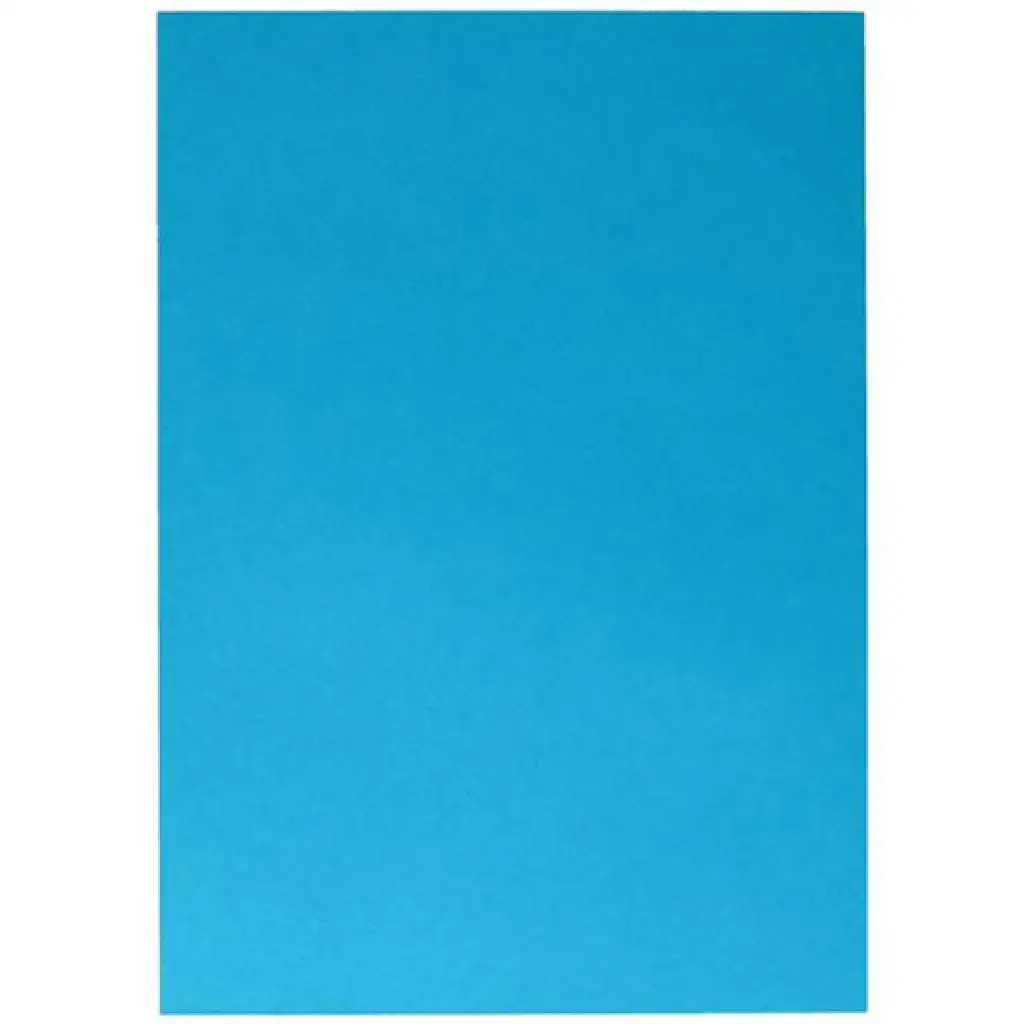 Spirit: Azurblauer Dekorationskarton 220g A/4 Größe 1 Stück Bild 1