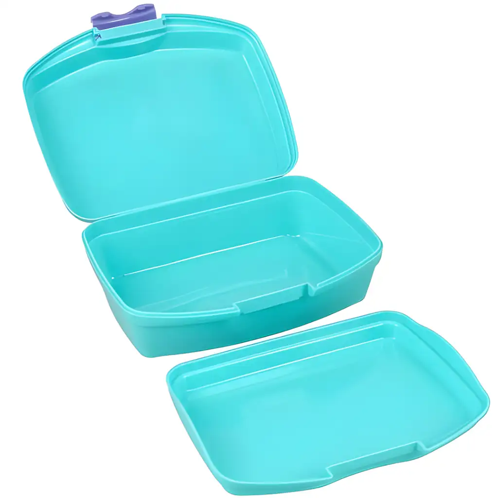 Spirit: Dream a Little Dream Einhorn Pausenbrotbox 550ml 16,8x13,5x6,5cm Bild 2