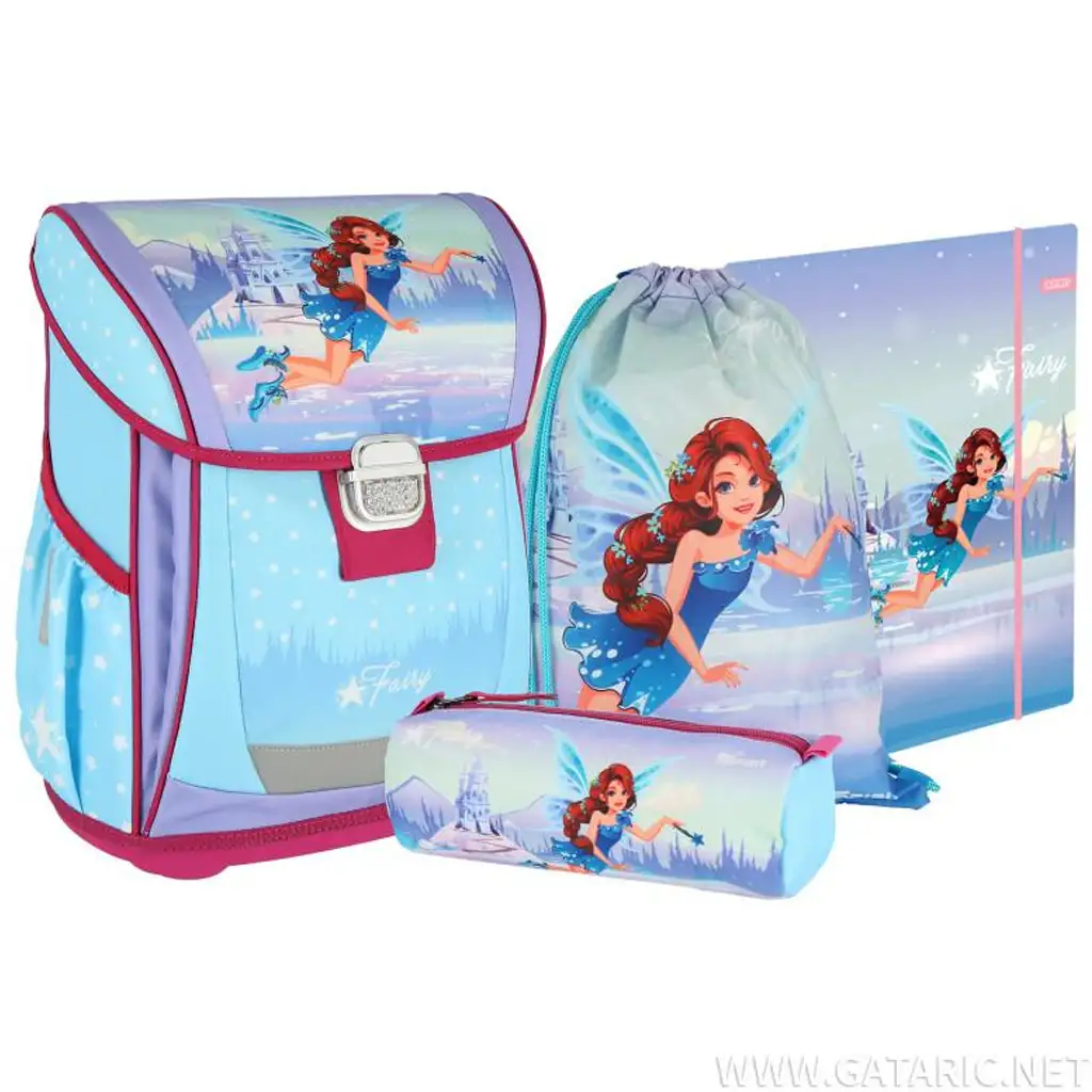 Spirit: Feen 4-teiliges Schulranzen-Set 38x28x17cm Bild 1