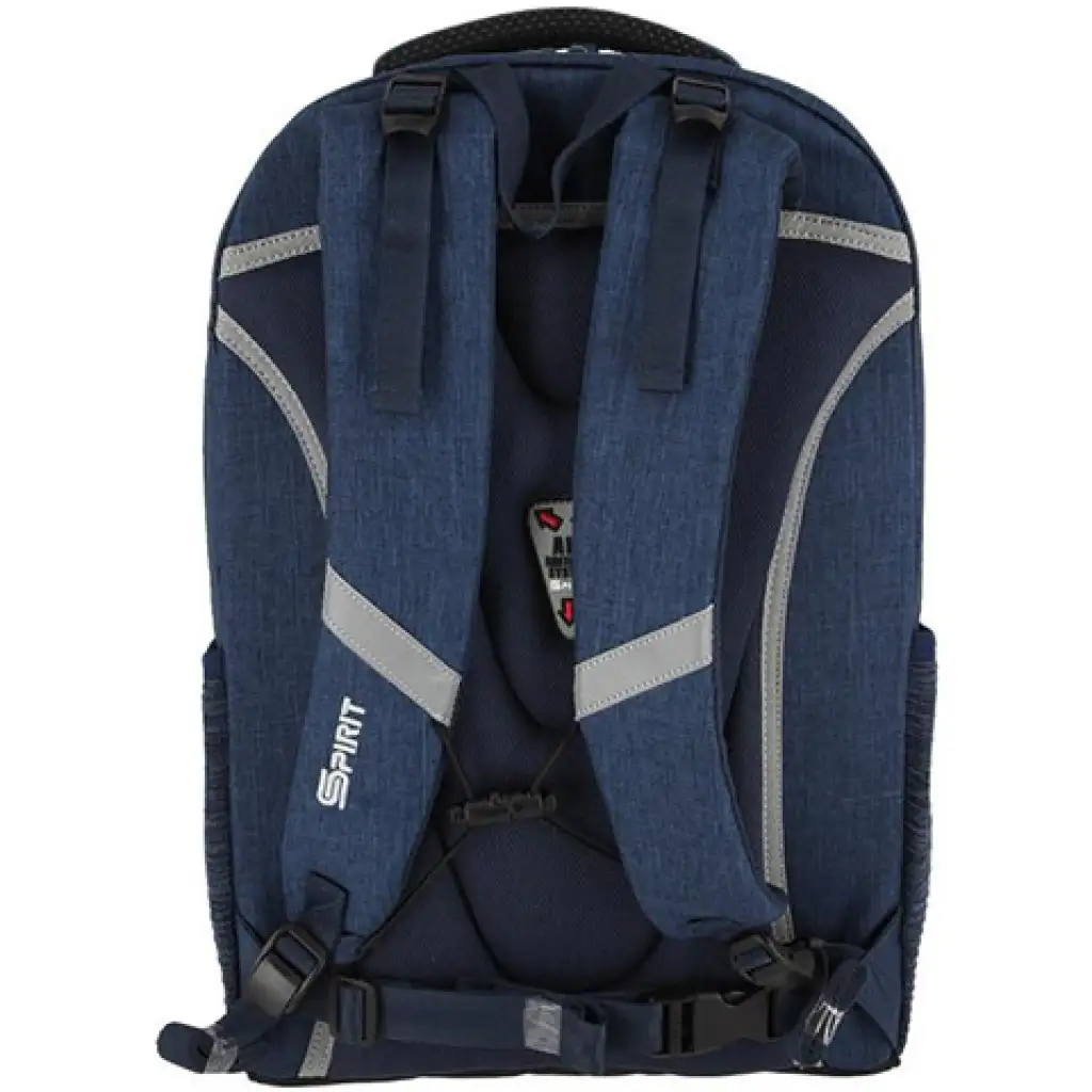 Spirit: Freedom blauer abgerundeter Schulranzen, Rucksack 46x33x22cm Bild 2