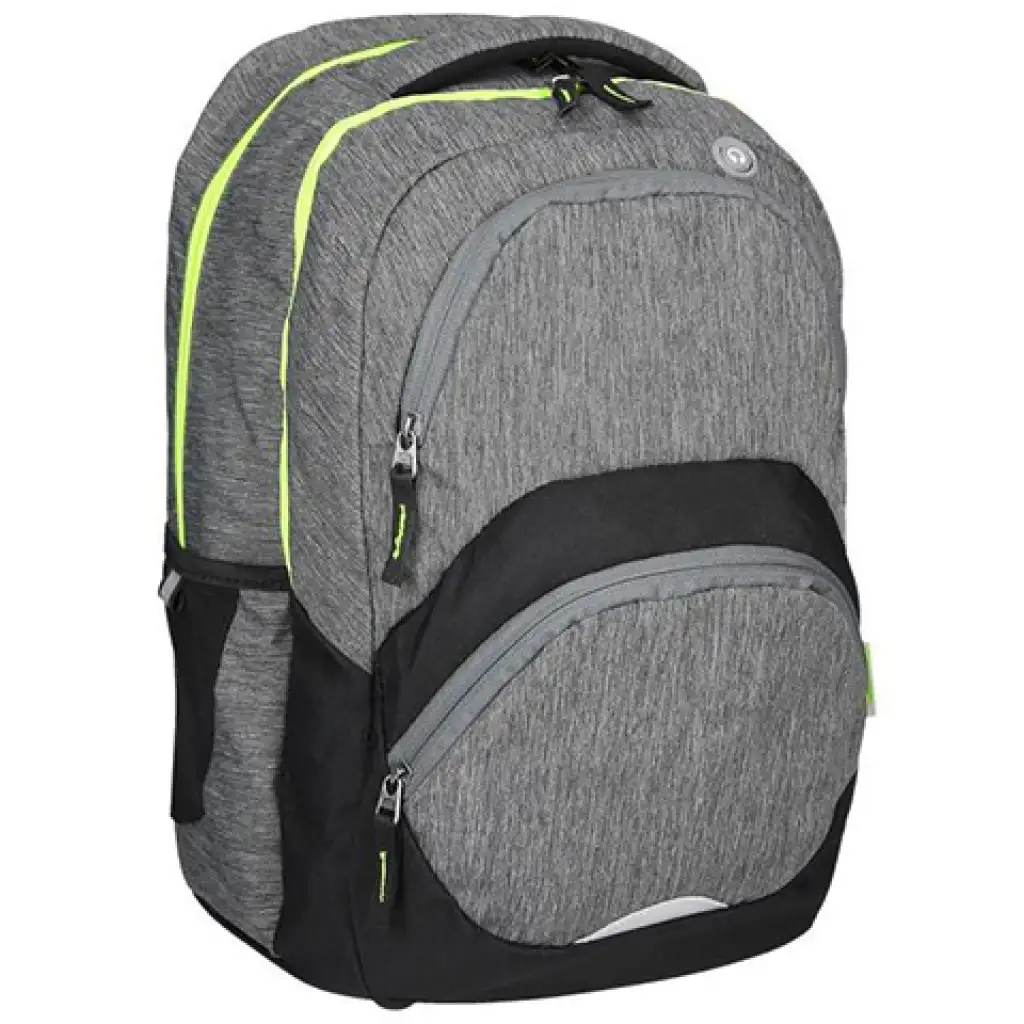 Spirit: Freedom dunkelgrauer abgerundeter Schulranzen, Rucksack 45x33x26cm Bild 1