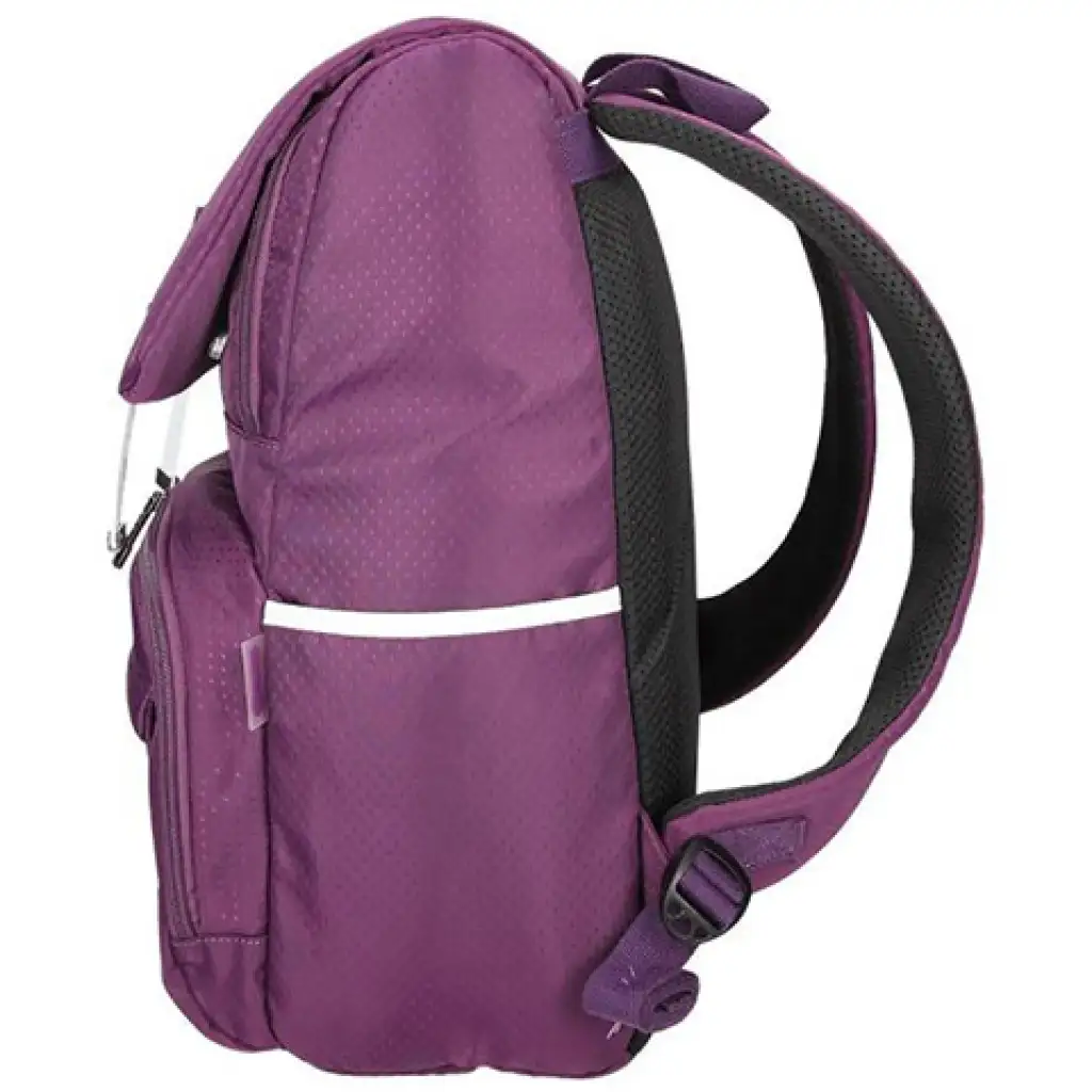 Spirit: Lila Rucksack mit weißen Riemen 47x33x17cm Bild 2