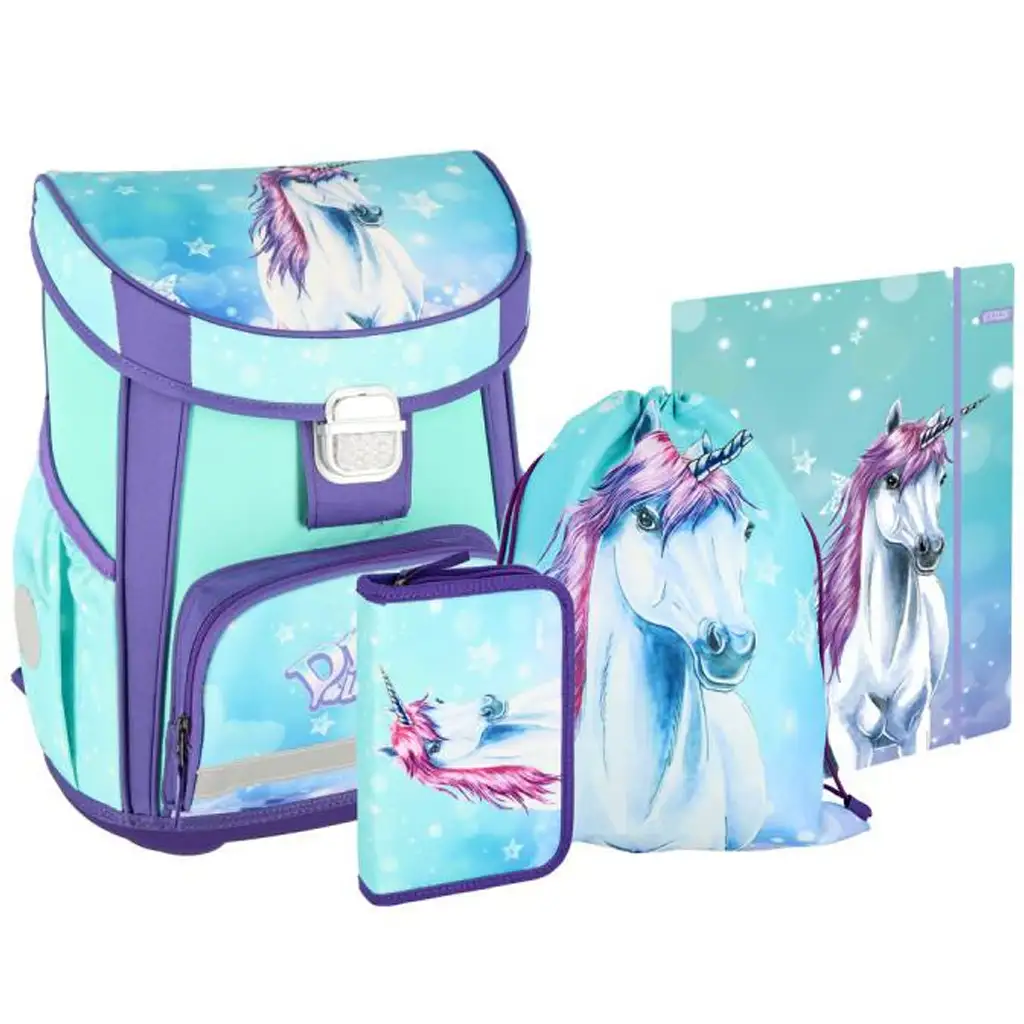 Spirit: Little Dream 4-teiliges Schulrucksack-Set 38x28x17cm Bild 1