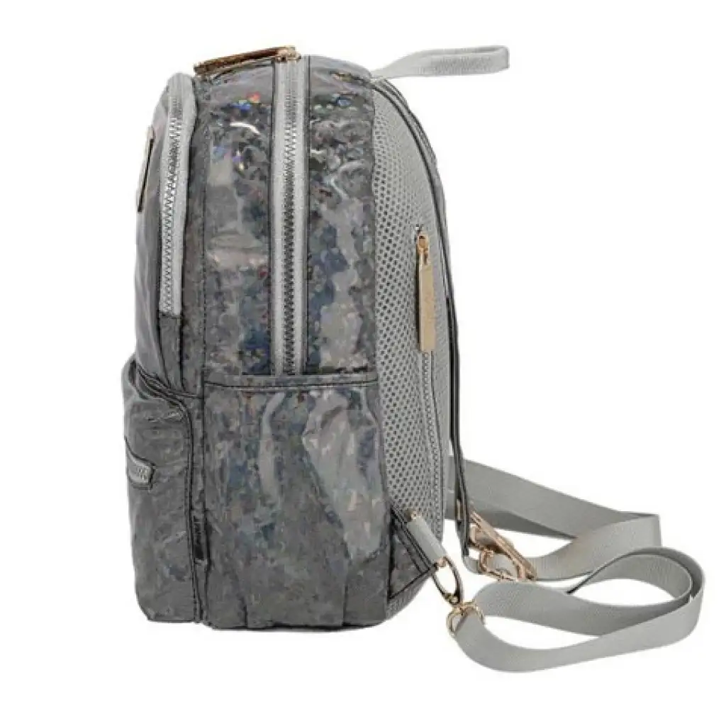Spirit: Lizzy 01 dunkelgrauer abgerundeter Schulranzen, Rucksack Bild 2