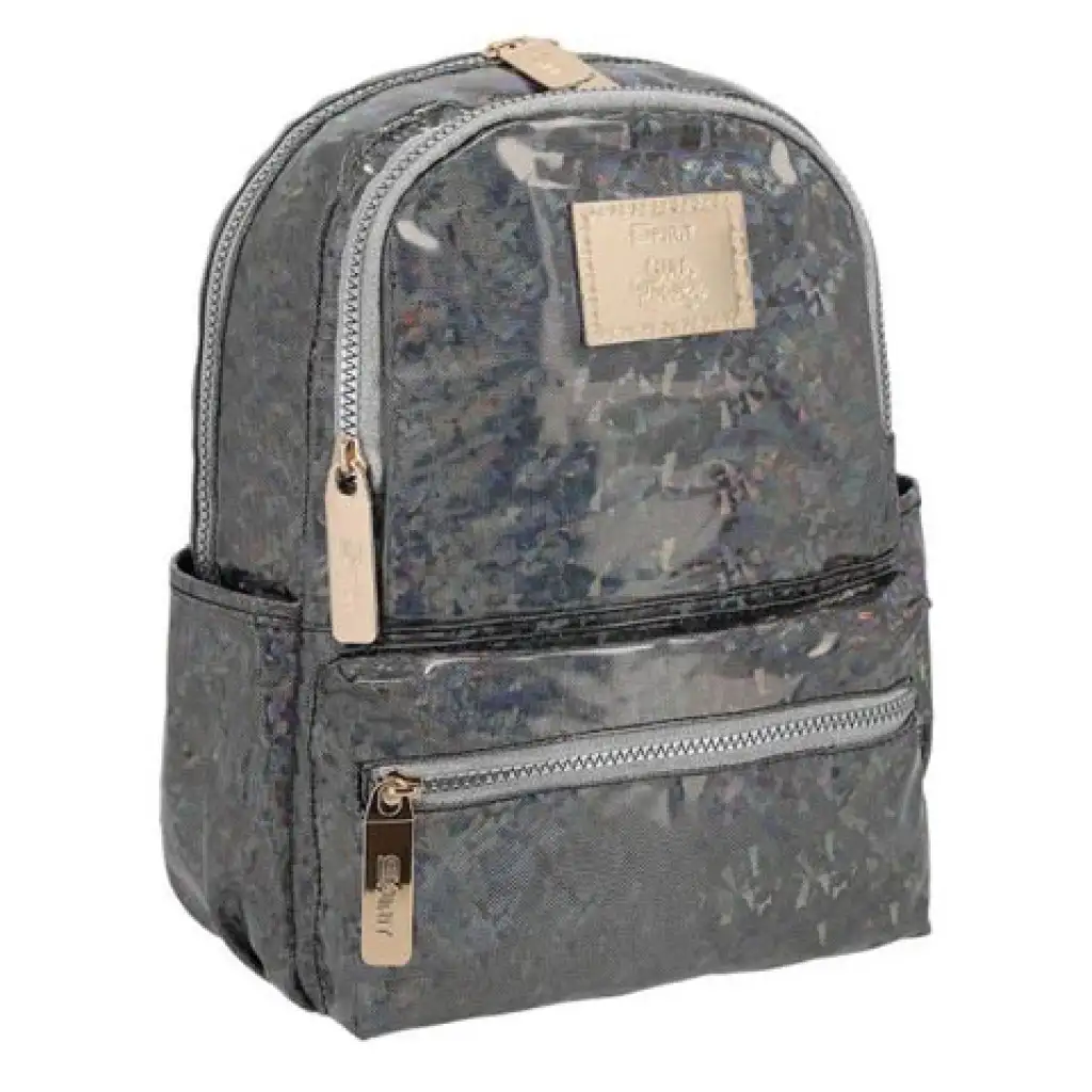 Spirit: Lizzy 01 dunkelgrauer abgerundeter Schulranzen, Rucksack Bild 1