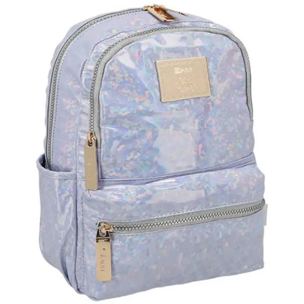 Spirit: Lizzy lila abgerundeter Schulranzen, Rucksack 27x12,5x33cm Bild 1