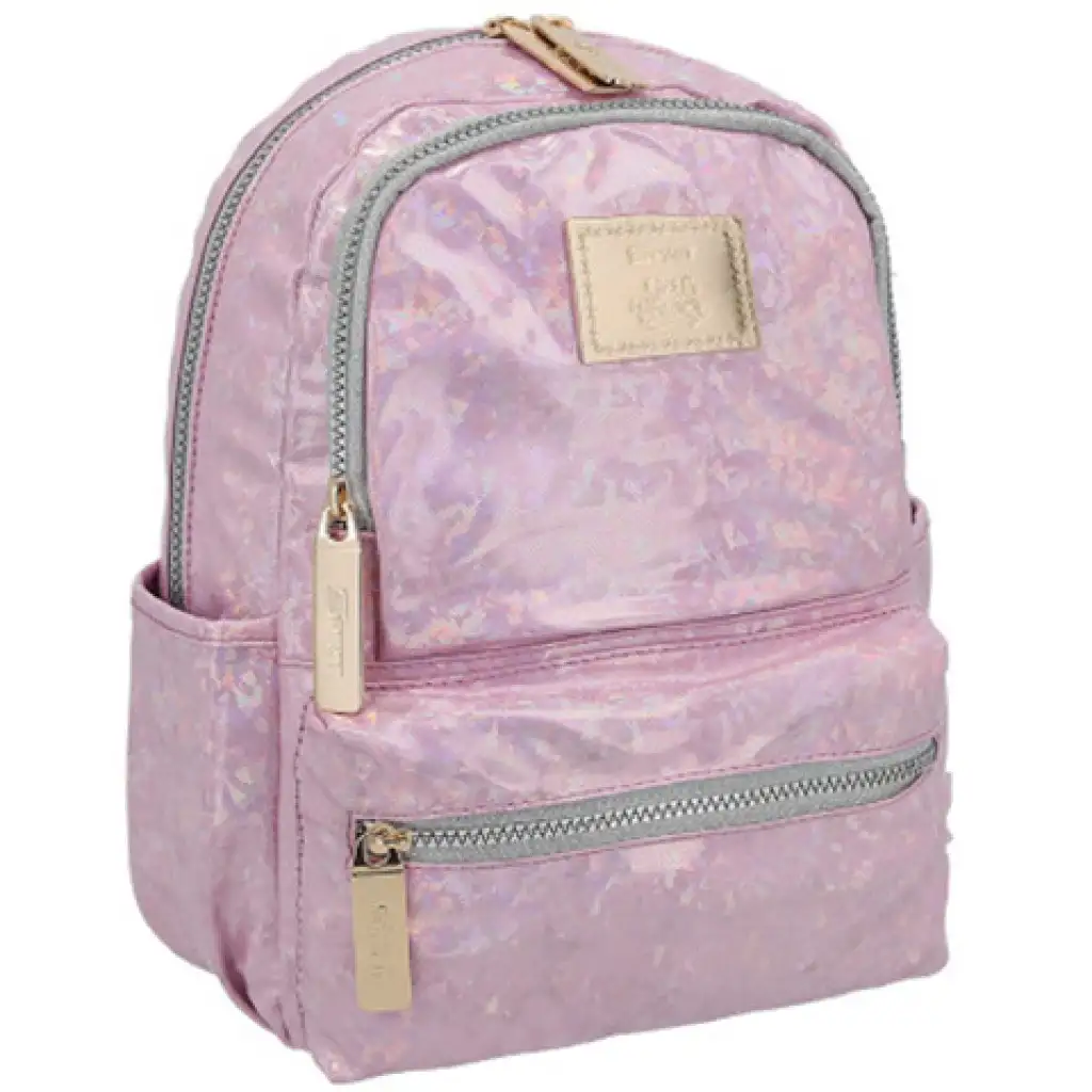 Spirit: Lizzy rosa runde Schultasche, Rucksack 27x12,5x33cm Bild 1