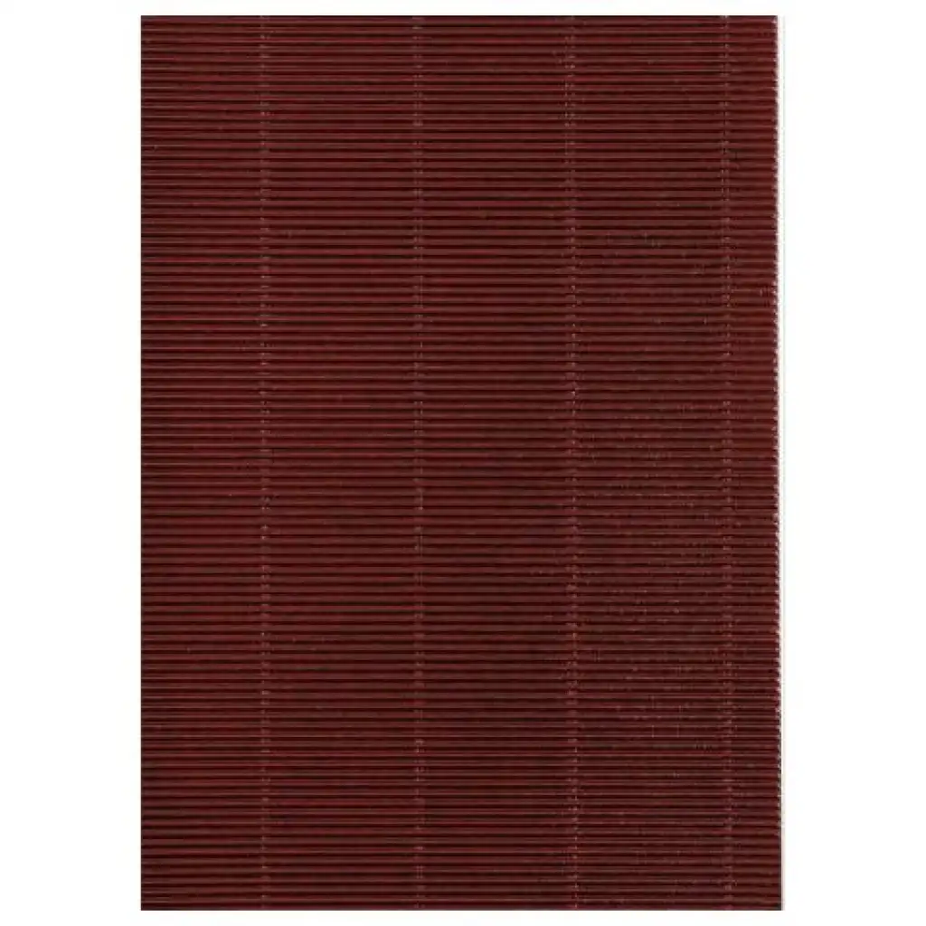 Spirit: Metallisch Bordeaux 3D Dekor Wellpappe A4 Bild 1