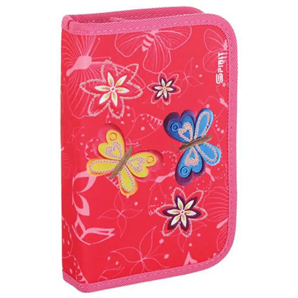 Spirit: Schmetterlingsmuster, LED-Schulranzen, Rucksack 5-teiliges Set Bild 5