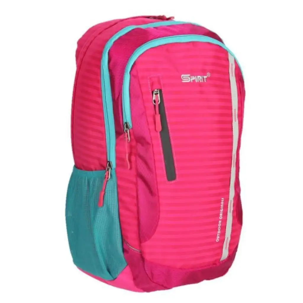 Spirit: Stilo pink-türkis Schultasche Rucksack Bild 2