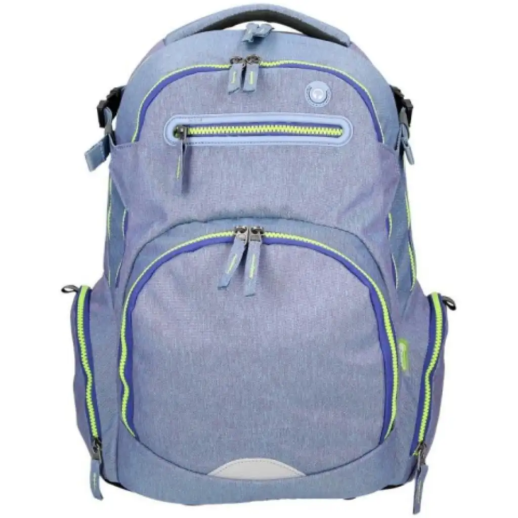 Spirit: Stinger hellblauer Premium ergonomischer Schulranzen Rucksack Bild 1