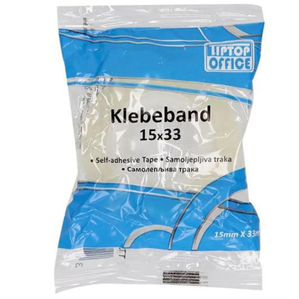 Spirit: Transparenter Klebeband 15mmx33m Bild 1