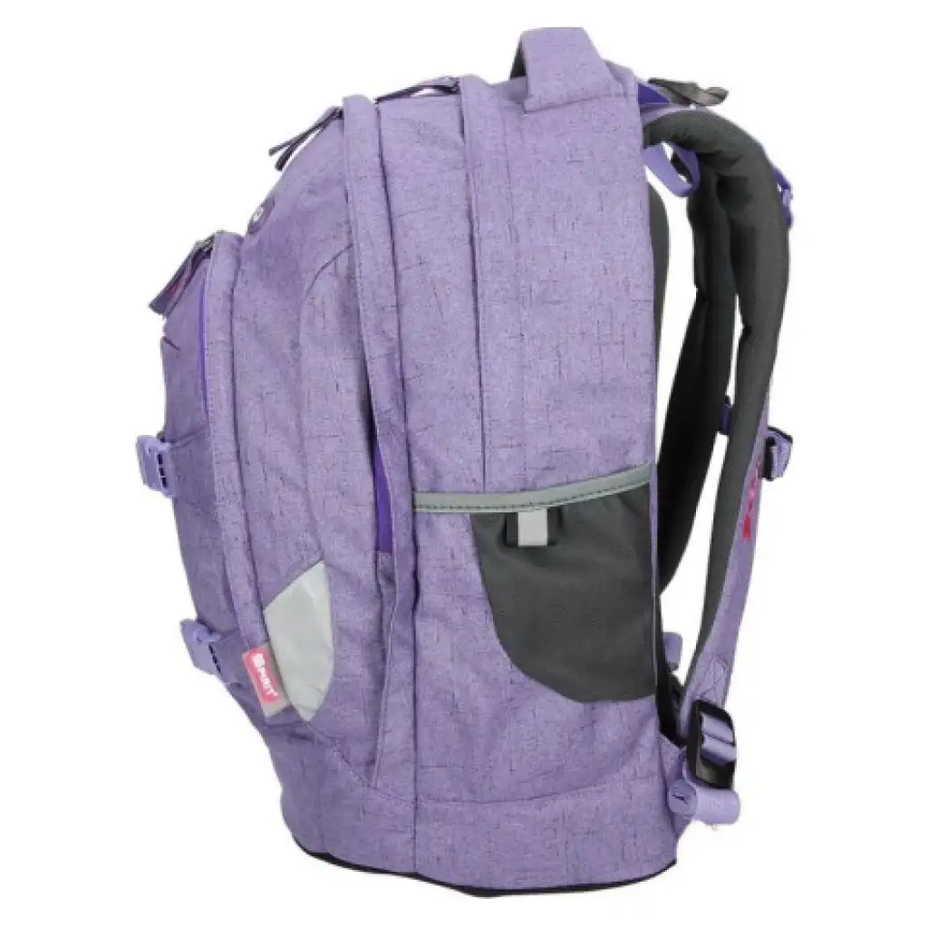 Spirit: Urban lila ergonomischer Schulrucksack Bild 3