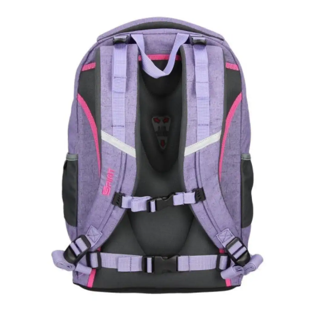 Spirit: Urban lila ergonomischer Schulrucksack Bild 4