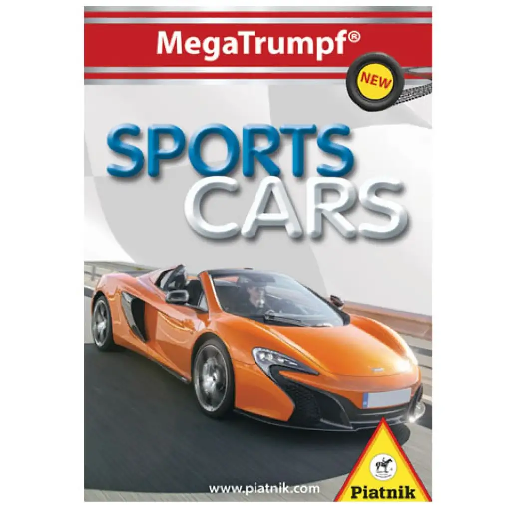 Sportwagen Spielkarten 2015 - Piatnik Bild 1
