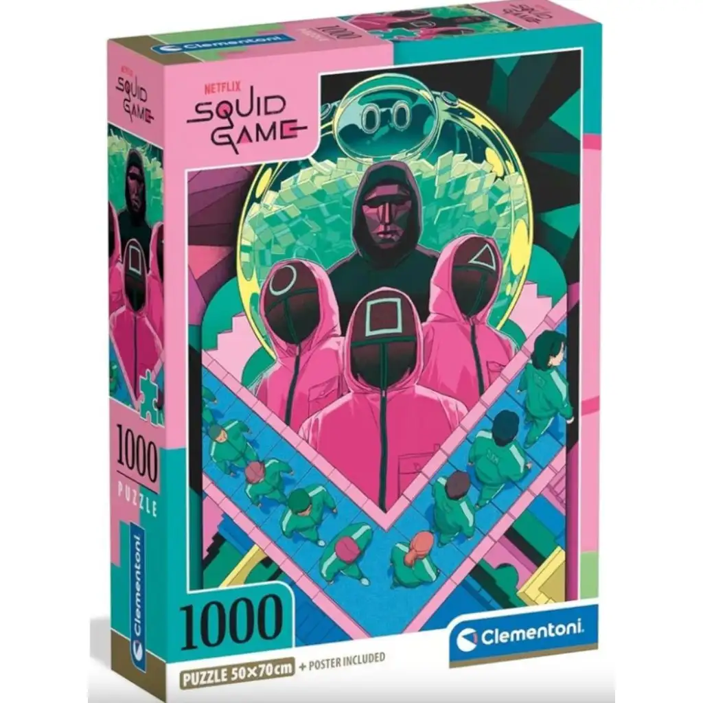 Squid Game 2 kompakt 1000-teiliges Puzzle - Clementoni Bild 1