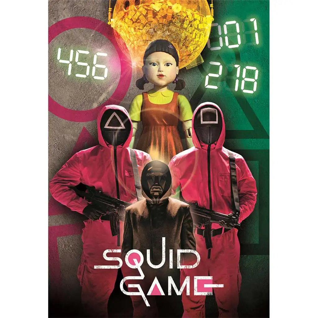 Squid Game: Gewinne dein Leben 1000-teiliges Puzzle 70x50cm - Clementoni Bild 2