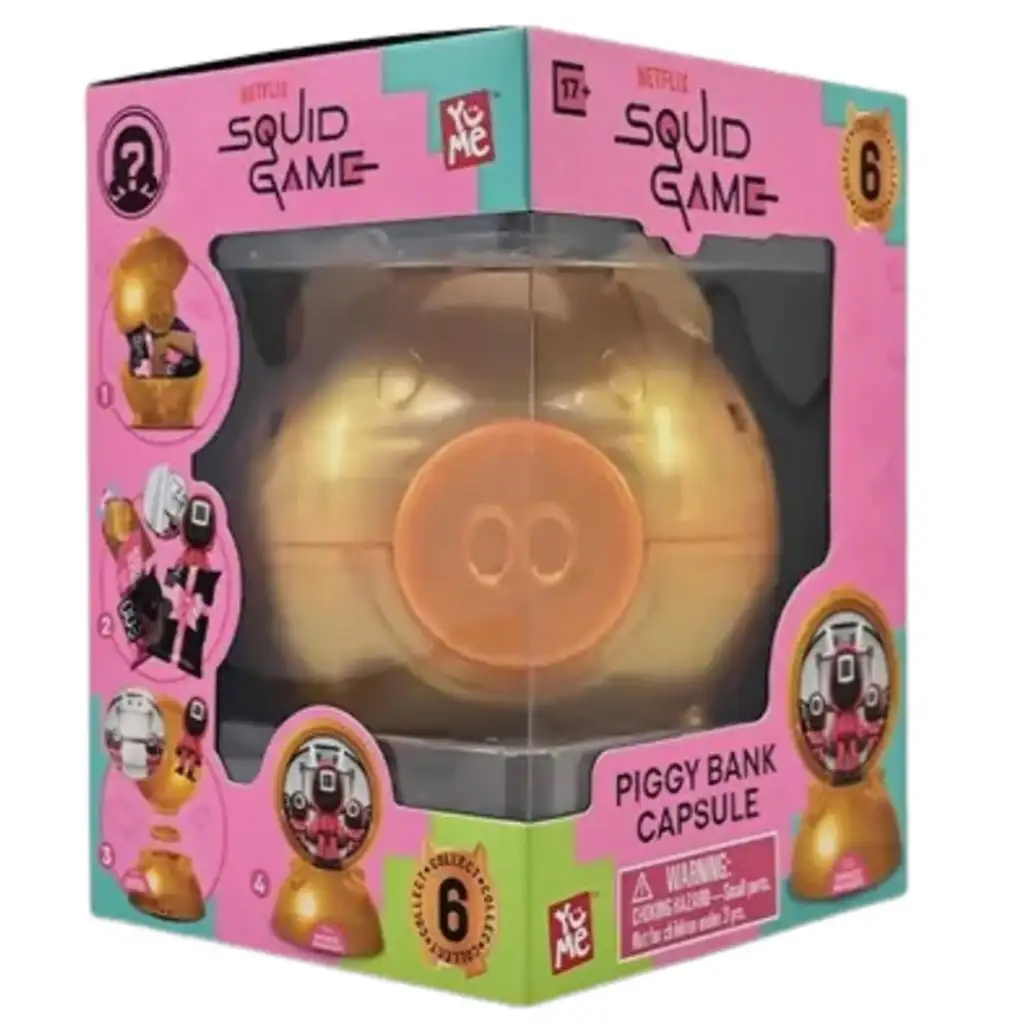 Squid Game Sparschwein Überraschungskapsel 1 Stk. Bild 1