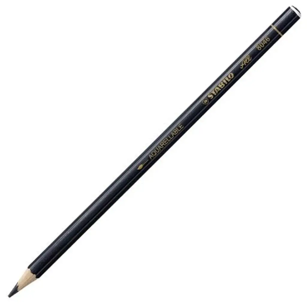 Stabilo: ALL sechseckiger schwarzer Stift, der auf jede Oberfläche schreibt Bild 1