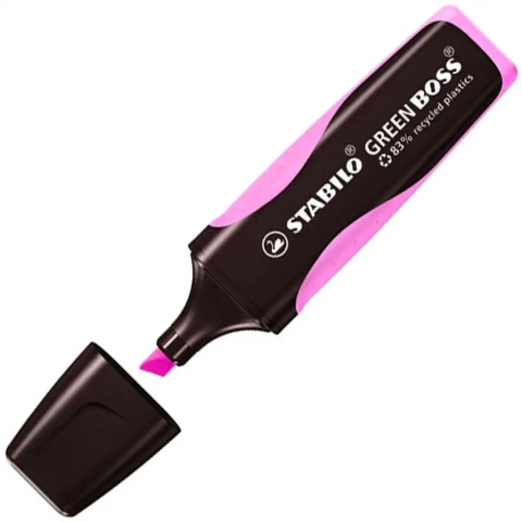 Stabilo: GREEN BOSS Textmarker Pastell Pink Bild 1