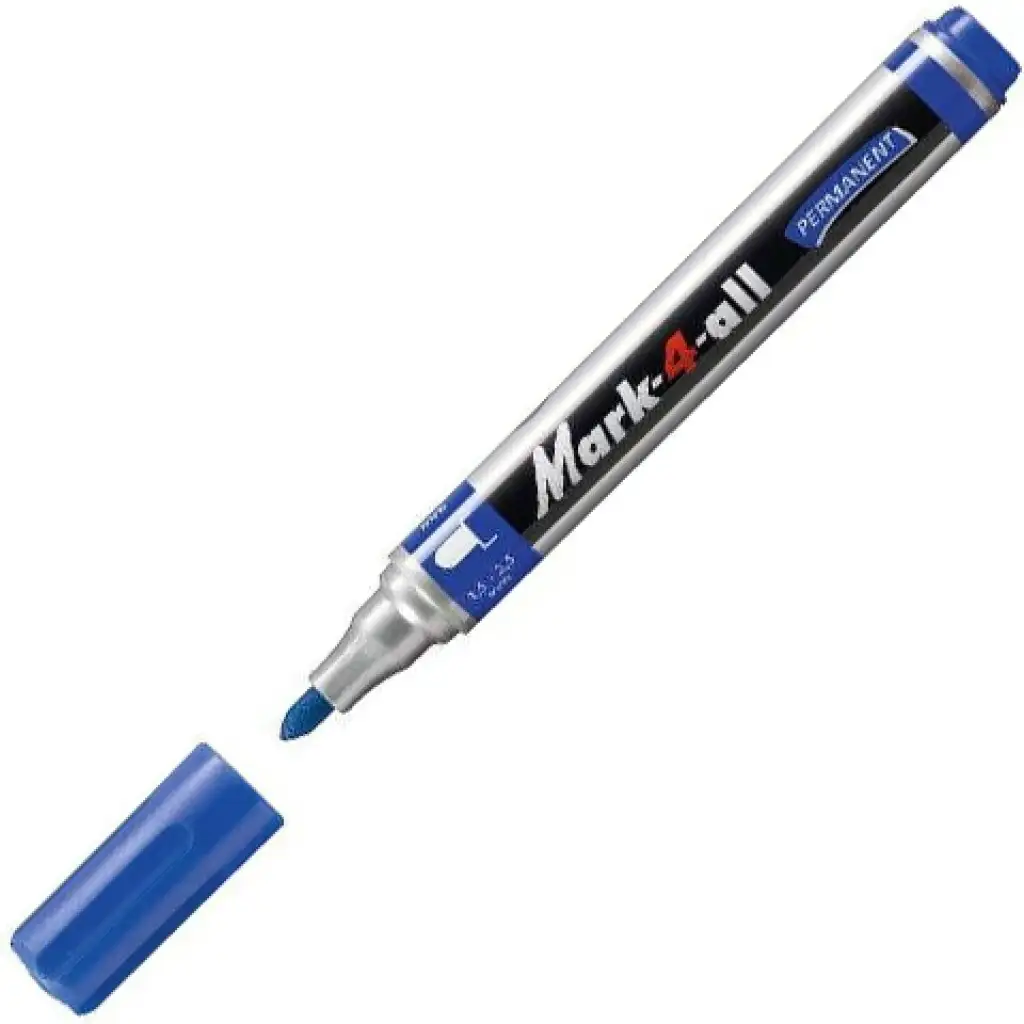 Stabilo: Mark-4-All Kugelschreiber Alkoholmarker in Blau Bild 2