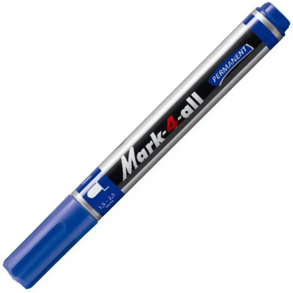 Stabilo: Mark-4-All Kugelschreiber Alkoholmarker in Blau Bild 1