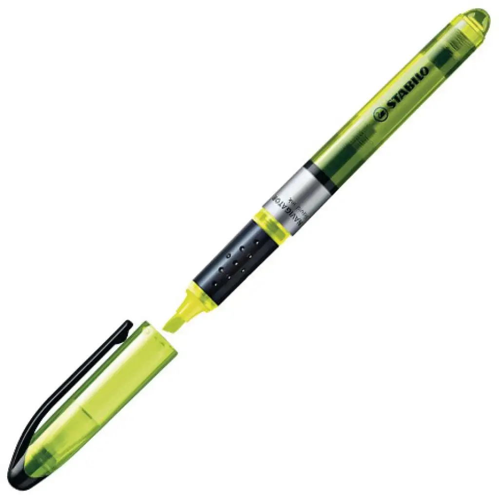 Stabilo: Navigator gelber Textmarker 1-4mm Bild 1