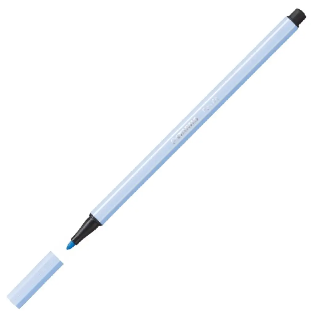 Stabilo: Pen 68 Filzstift in Eisblau, 1mm Bild 2
