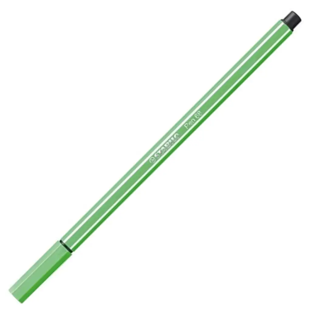 Stabilo: Pen 68 Filzstift in fluoreszierendem Grün, 1 mm Bild 1