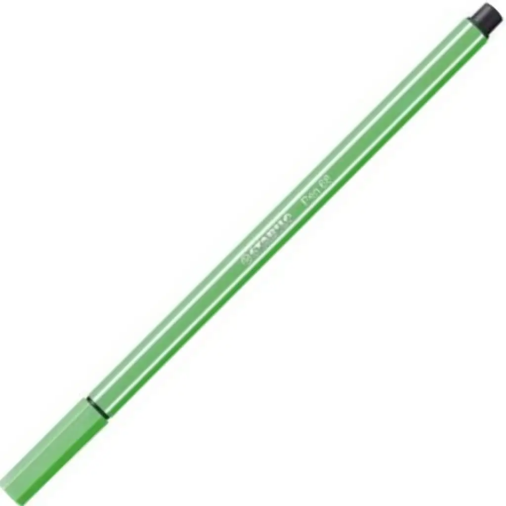 Stabilo: Pen 68 Filzstift in hellsmaragdgrün, 1mm Bild 1