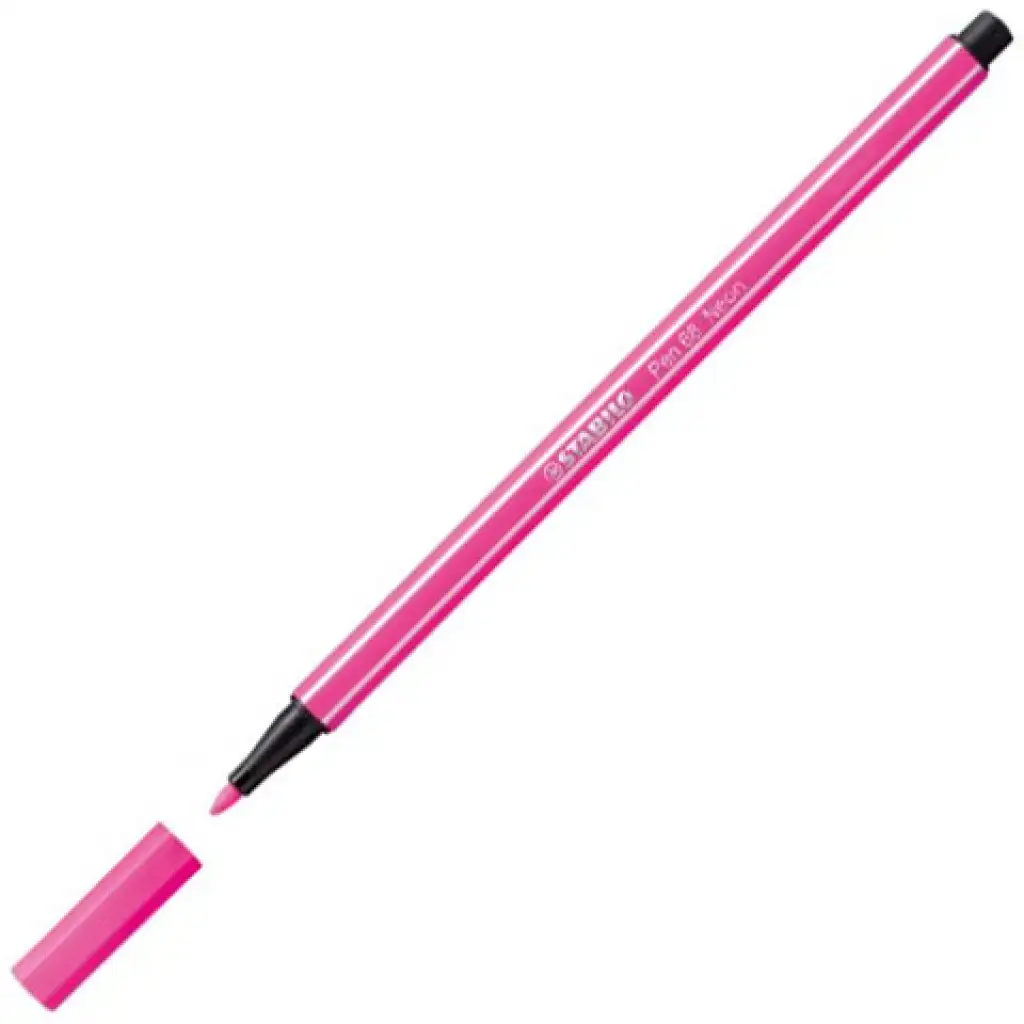 Stabilo: Pen 68 fluo pink Filzstift Bild 1