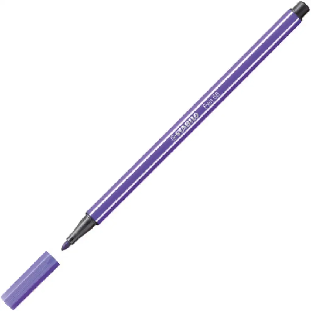 Stabilo: Pen 68 violetter Filzstift Bild 1