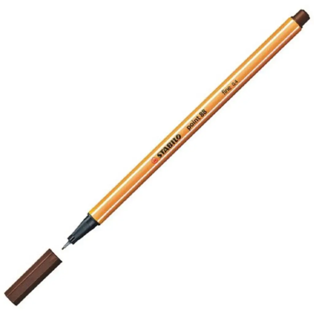 Stabilo: Point 88 dunkelbrauner Fineliner 0,4mm Bild 1