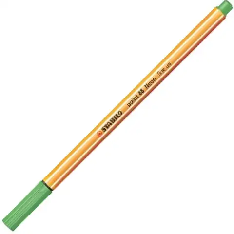 Stabilo: Point 88 Fineliner 0,4mm in Neon Grün Bild 1