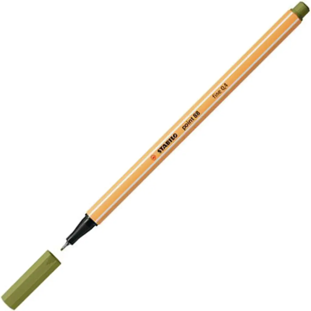 Stabilo: Point 88 Fineliner dunkelgrün Bild 1
