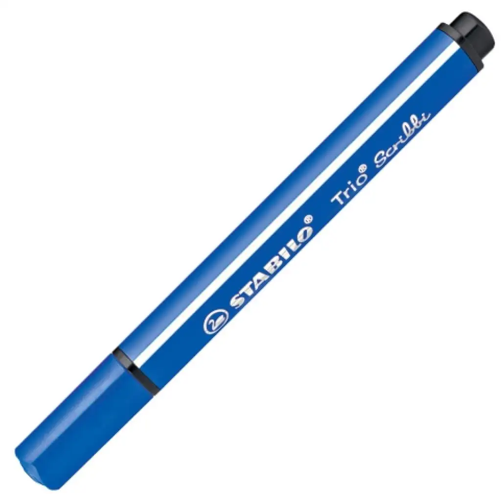 Stabilo: Trio Scribble dreieckiger Filzstift in Blau Bild 1