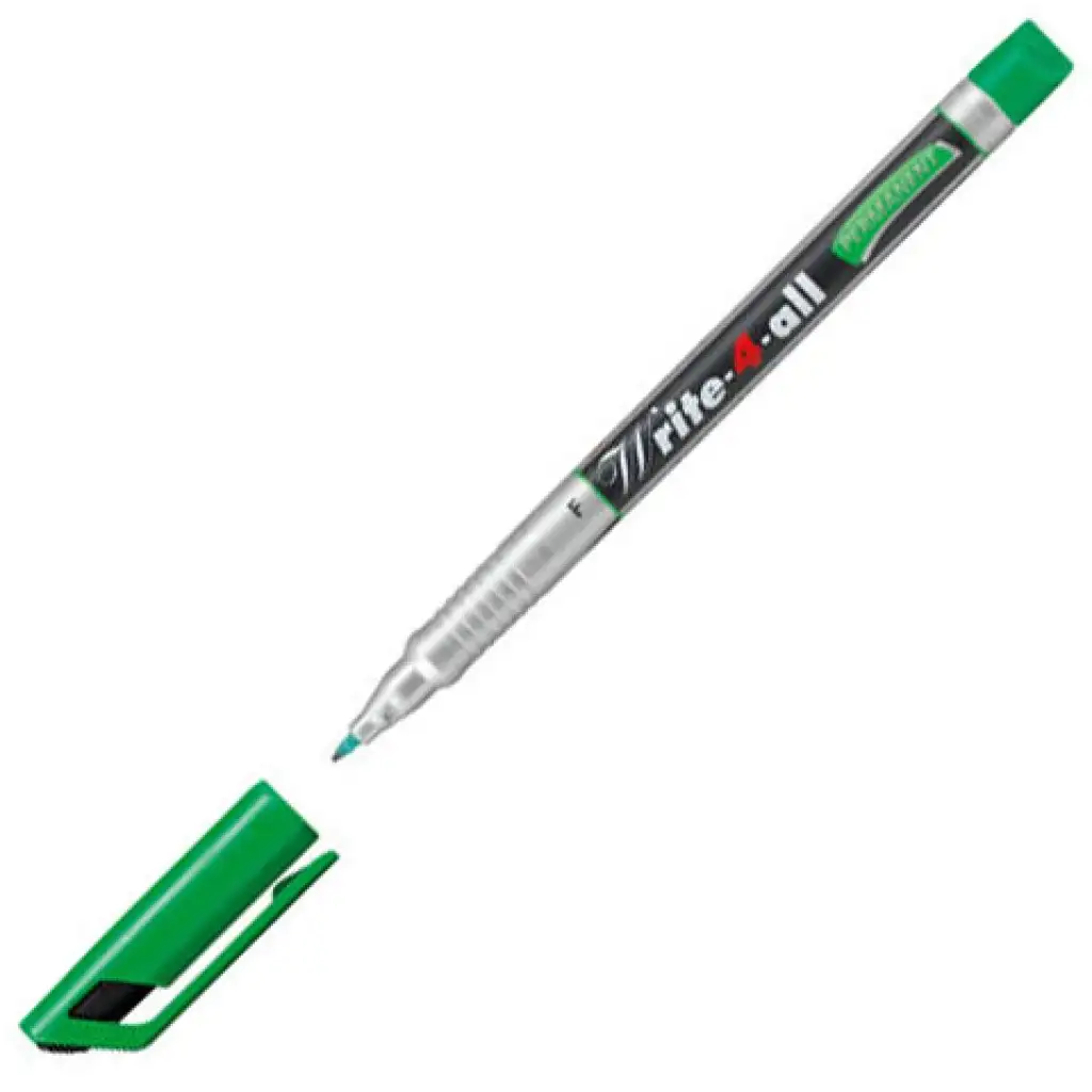Stabilo: Write 4 all "F" grüner Alkoholmarker Bild 1