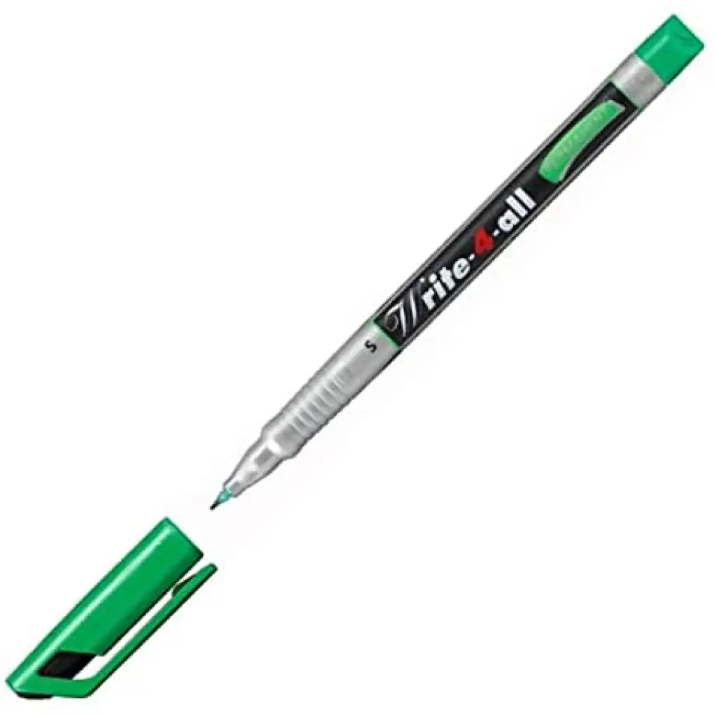 Stabilo: Write 4 all "S" grüner Permanentmarker Bild 1
