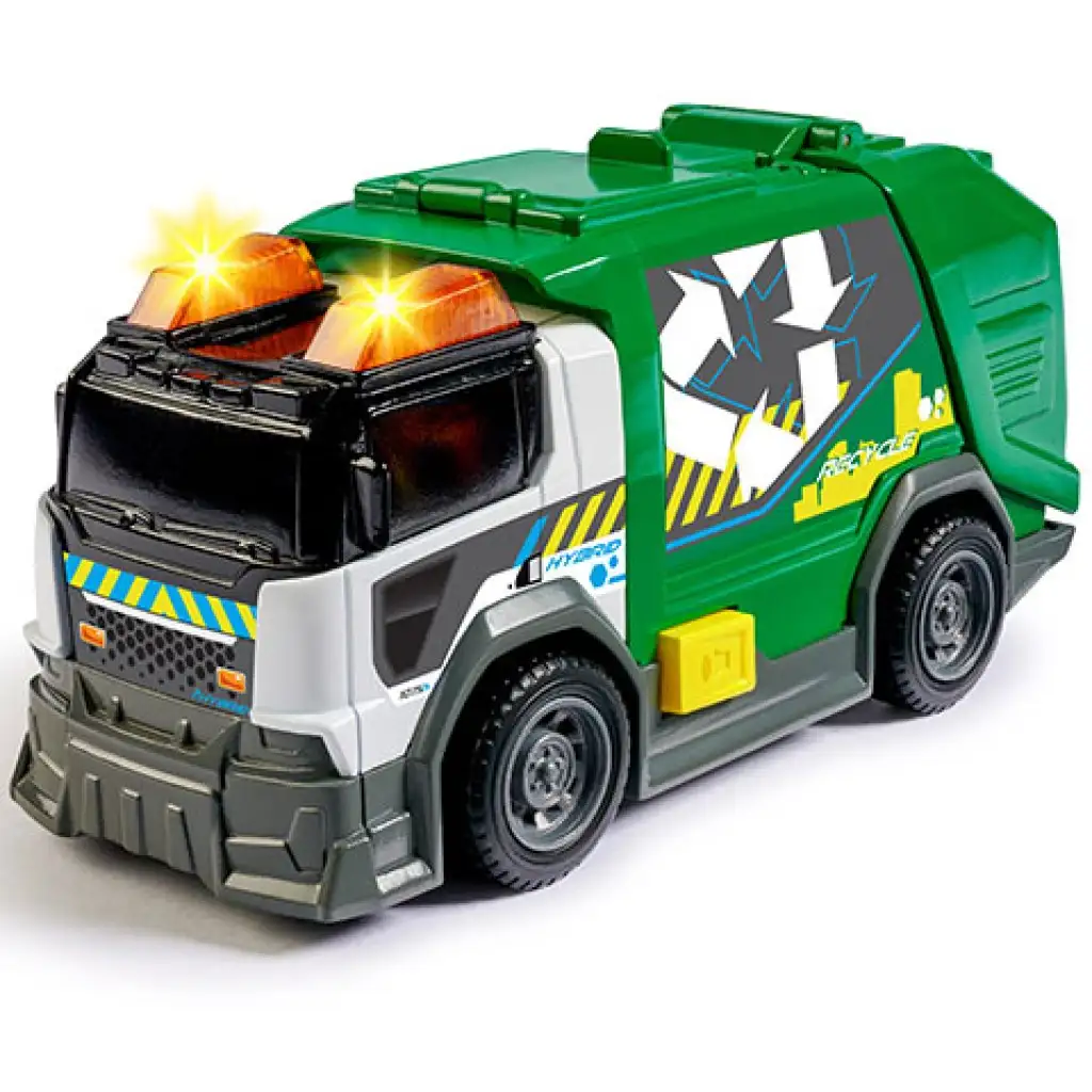 Städtischer Müllwagen mit Licht und Sound 15cm - Dickie Toys Bild 2