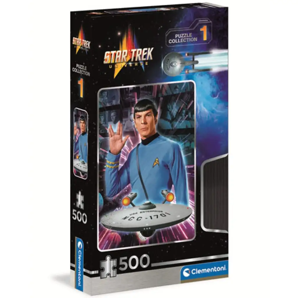 Star Trek Universum Puzzle Sammlung 1 Puzzle 500 Teile - Clementoni Bild 1