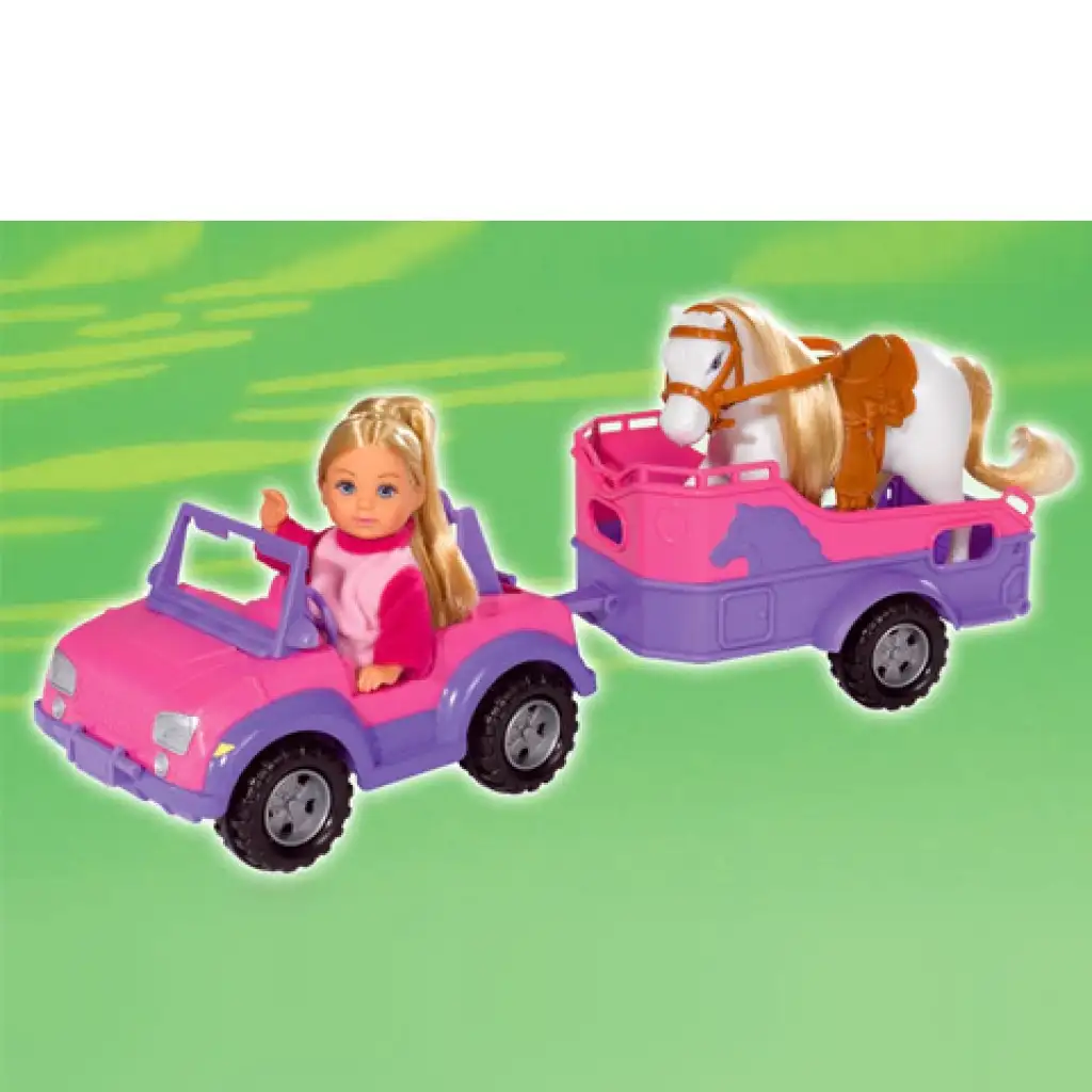 Steffi Love: Évi Love mit Pferdetransporter - Simba Toys Bild 1