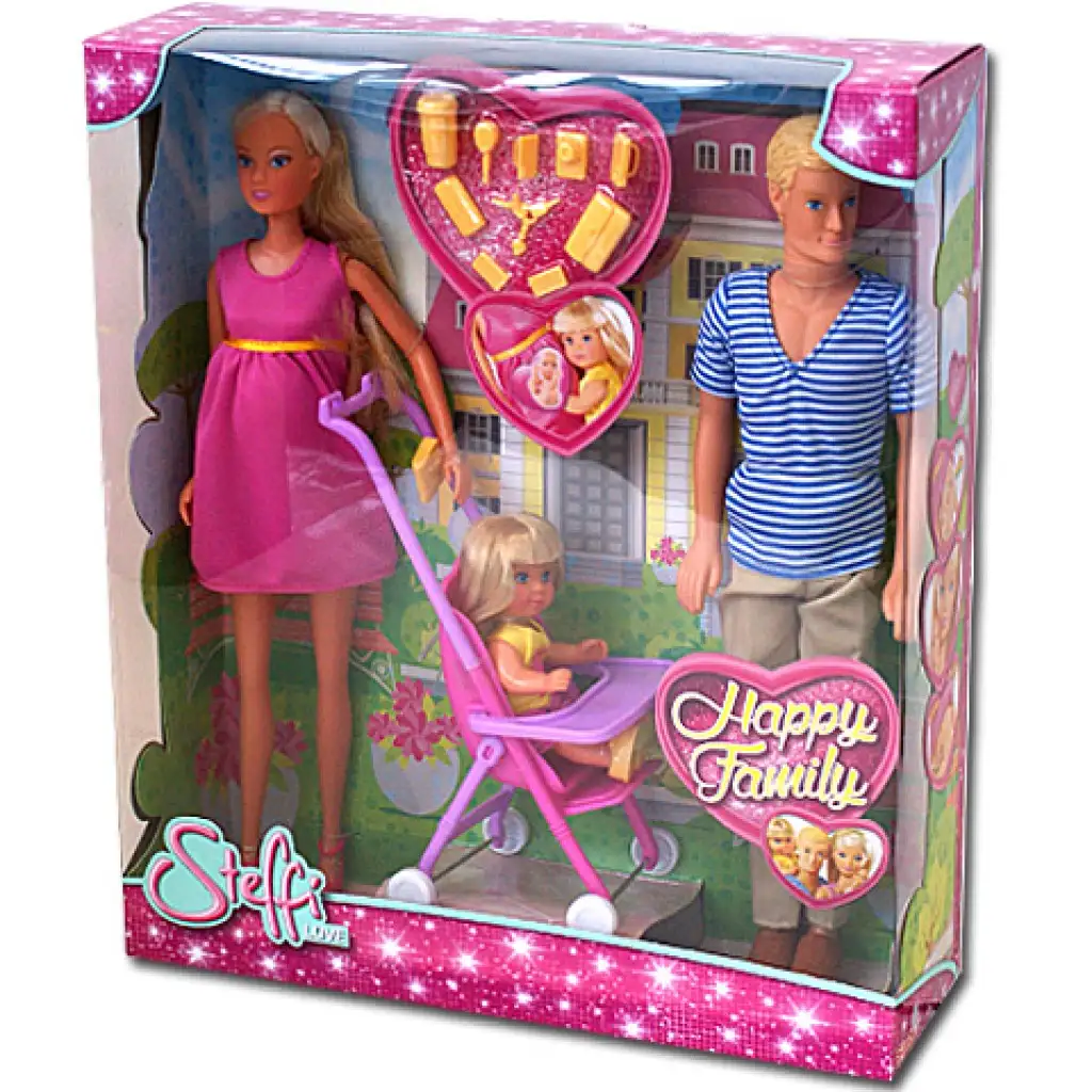 Steffi Love: Glückliche Familie Puppenset - Simba Toys Bild 1