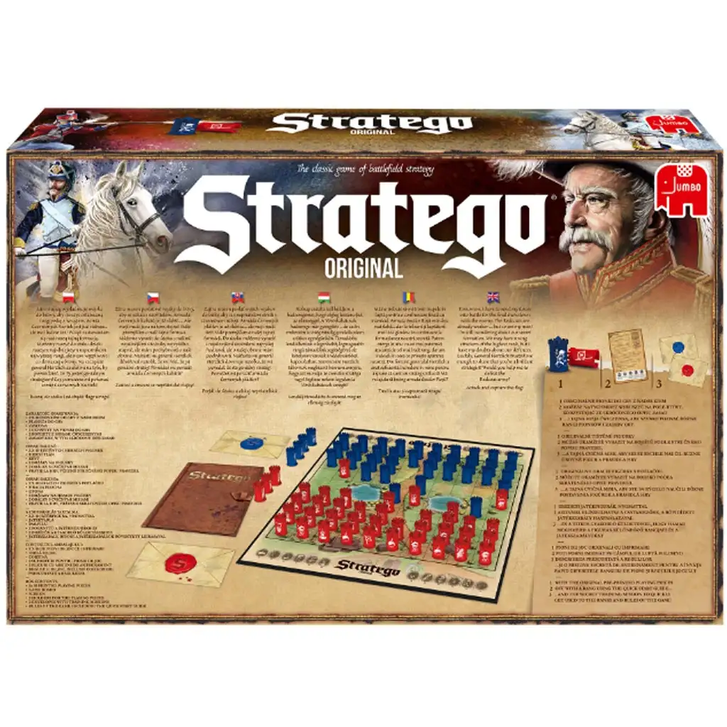 Stratego Original Brettspiel - Jumbo Bild 4