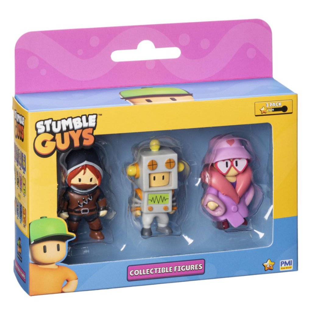 Stumble Guys 3er-Figurenset in verschiedenen Varianten 2. Serie Bild 2