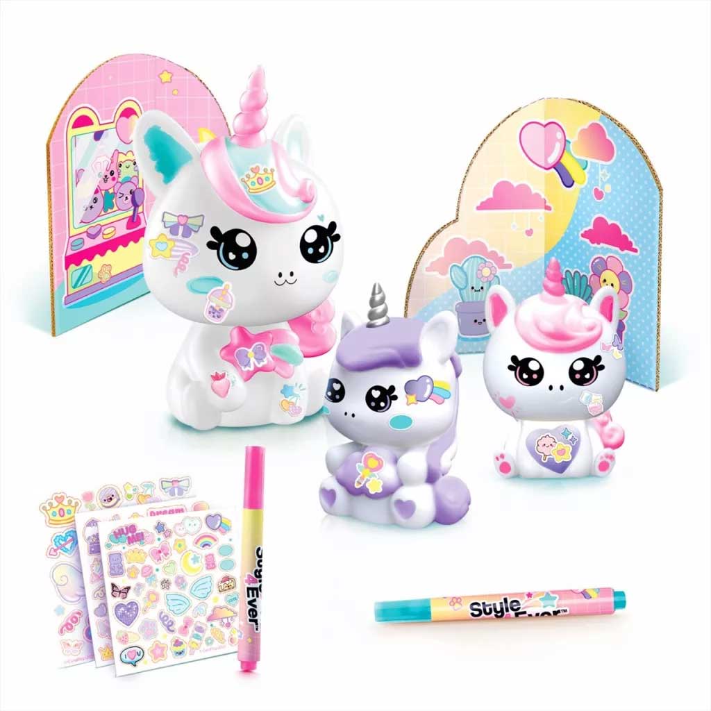 Style 4 Ever: Buntierbarer, leuchtender Einhornfamilie Bild 2