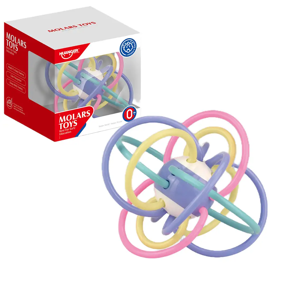 Sun Baby: Bunter Beißring-Ball Bild 1